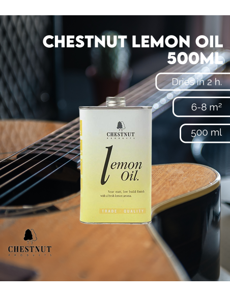 Características Aceite al limón Chestnut (500 ml)