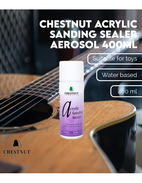 Apprêt acrylique en spray Chestnut (400 ml)