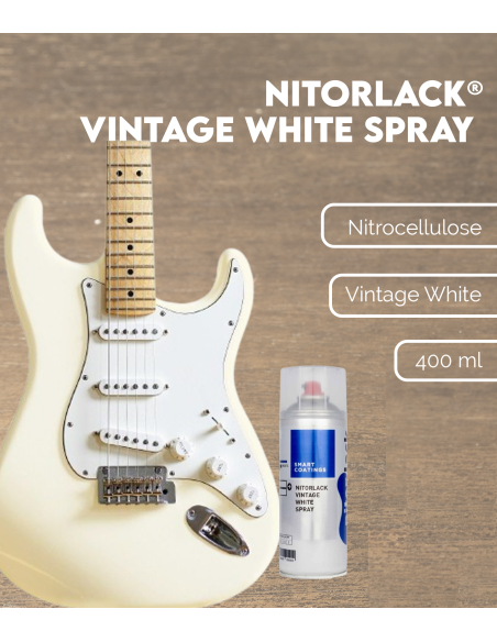 NITORLACK® Vintage White Spray (400ml) | Maderas Barber