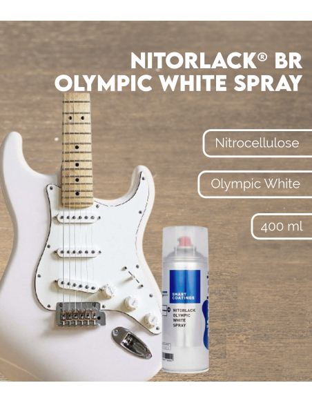 NITORLACK® BR Olympic White Spray (400ml) | Maderas Barber