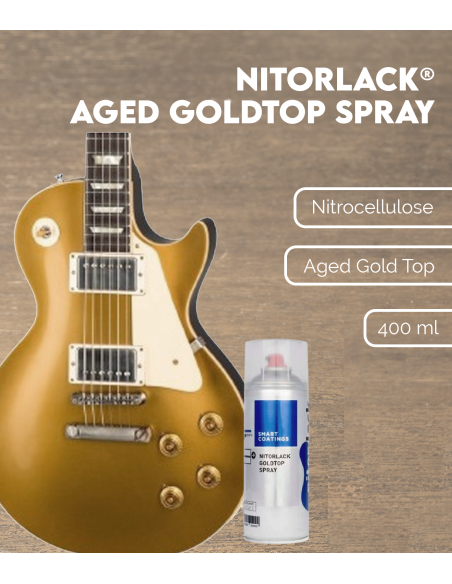 NITORLACK® Aged Goldtop Spray (400ml) | Maderas Barber