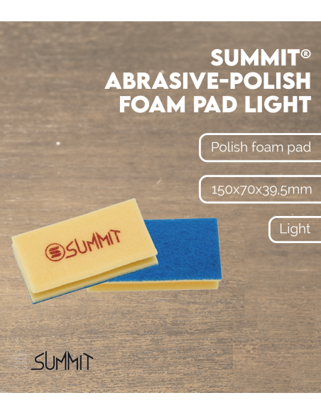 Éponge Abrasive pour polir SUMMIT® (Légère)