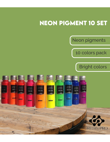 Neon Pigment 10 Set