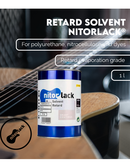 Retard Solvent NITORLACK® (1l) | Maderas Barber