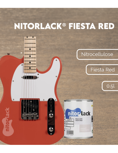 Rouge Fiesta NITORLACK® (500 ml) | Maderas Barber