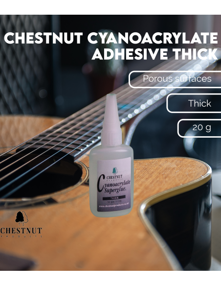 Cyanoacrylate viscosité élevée Chestnut (20g)