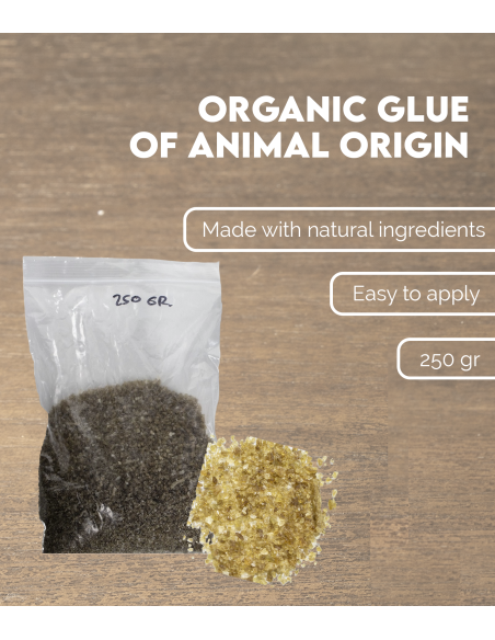 Características Cola Orgánica de Origen Animal 250gr