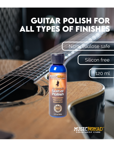 Guitar polish for all types of finishes | Maderas Barber