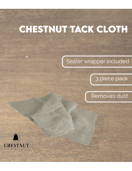 Chiffons Tack de Chestnut (3 chiffons)