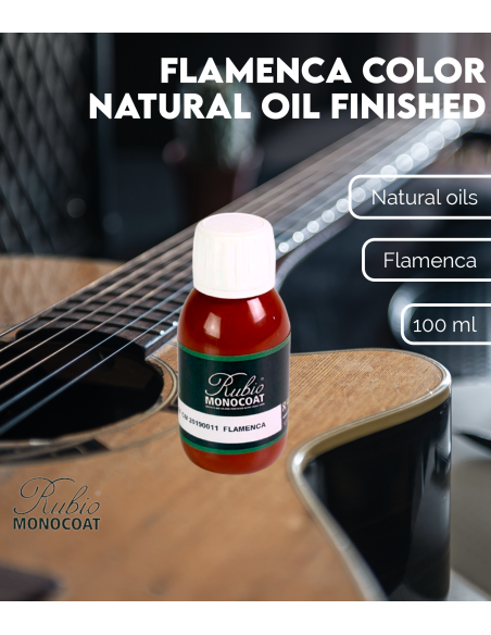 Características Acabado Aceite Natural Color Flamenca Rubio Monocoat