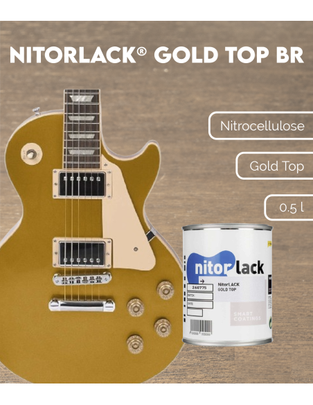 Doré BR NITORLACK® (Gold Top 500 ml) | Maderas Barber