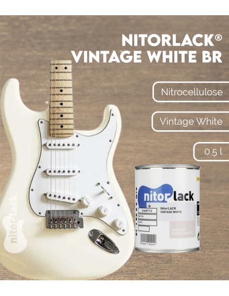 NITORLACK® Vintage White BR (500ml) | Maderas Barber
