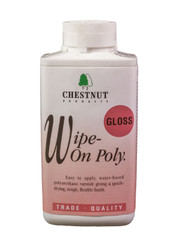 Wipe-On Poly 500ml Gloss Chestnut | Maderas Barber