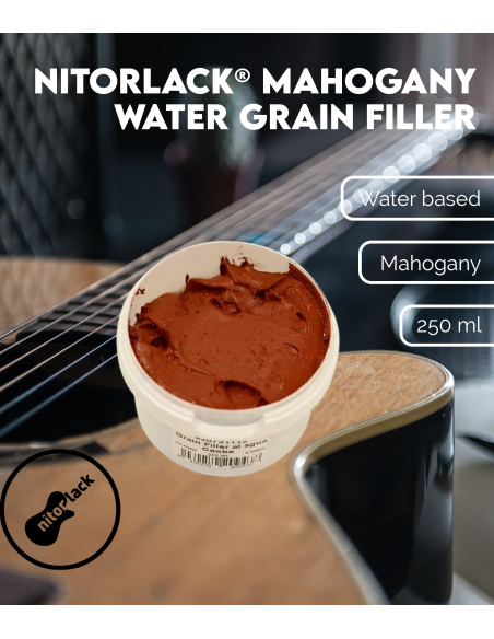 Grain Filler à l'Eau Acajou (250 ml)