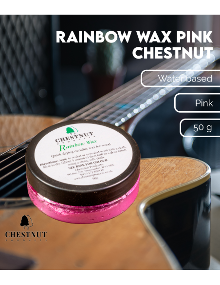 Rainbow Wax 50g Pink Chestnut | Maderas Barber