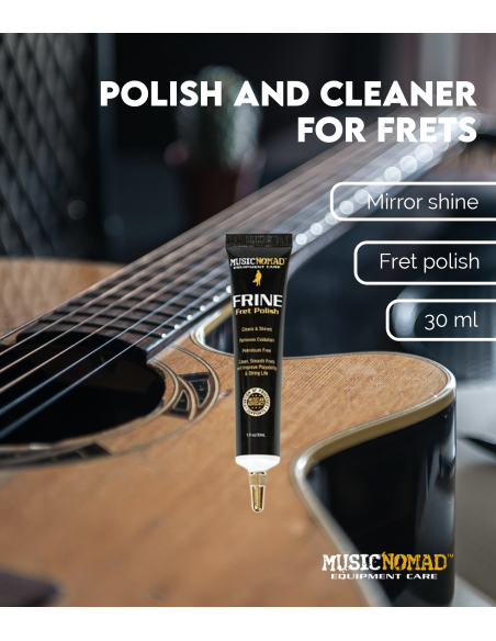 Polish and cleaner for frets | Maderas Barber