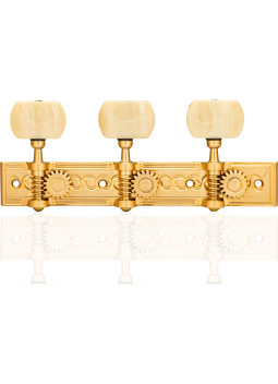 Clavijero Aparicio Guitarra Clásica Modelo Sevilla Oro Mate 24K/Marfil