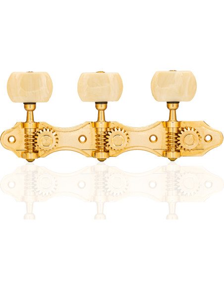 Clavijero Aparicio Guitarra Clásica Modelo Murcia Oro 24K/Marfil