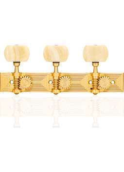Clavijero Aparicio Guitarra Clásica Modelo Cuenca Oro 24K/Marfil