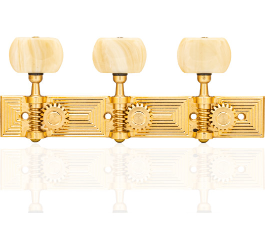 Clavijero Aparicio Guitarra Clásica Modelo Cuenca Oro 24K/Marfil