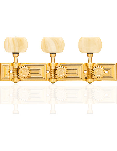 Clavijero Aparicio Guitarra Clásica Modelo Cuenca Oro 24K/Marfil