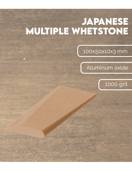 Japanese Multiple Whetstone 1000 Grain | Maderas Barber