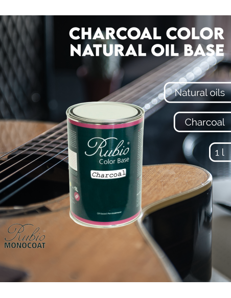 Base Huile Naturelle Couleur Charbon