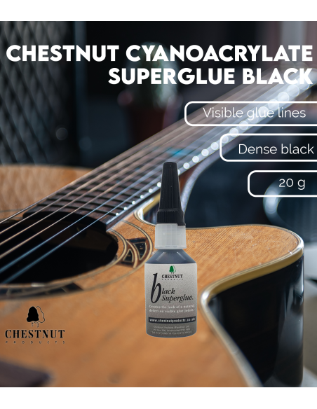 Cyanocrylate Super Glue Noir Chestnut (20 gr)