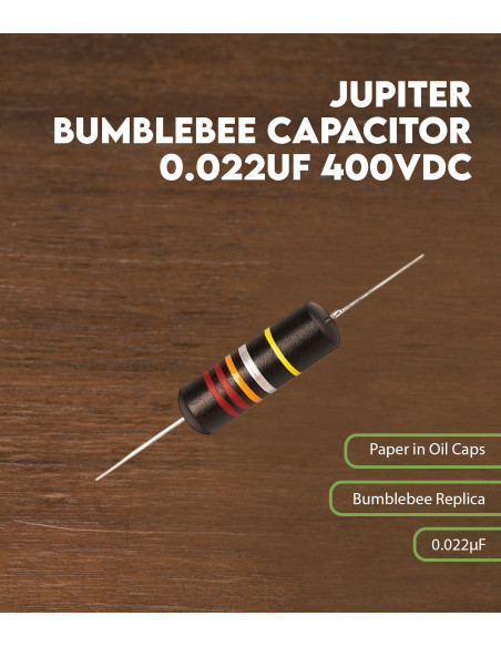 Jupiter Bumblebee capacitor 0.022uF 400VDC