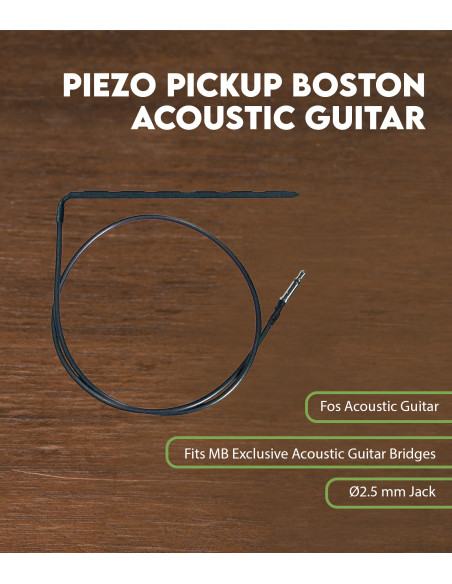 Piézoélectrique pour Guitare Acoustique Boston