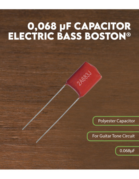 Condensateur 0,068 µF Basse Électrique Boston®