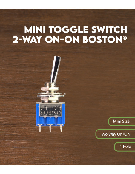Mini commutateur 2 positions on-on Boston®
