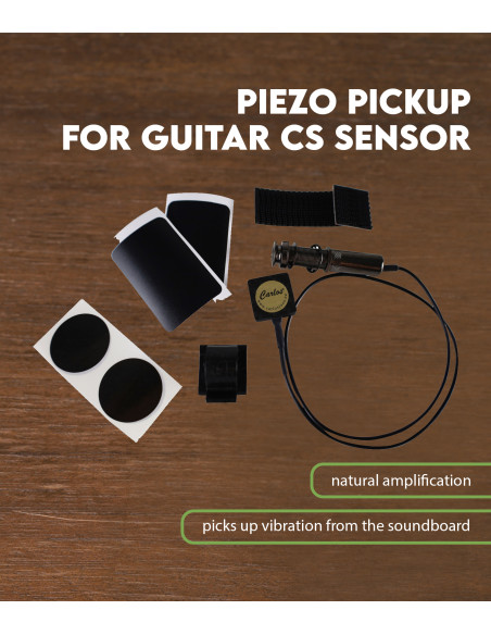 Piezo pour Guitare CS Sensor pour une amplification sonore de haute qualité