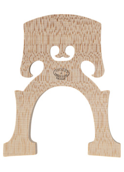 Puente Aubert Sello Óvalo Modelo Belga 90mm para Violonchelo| Maderas Barber
