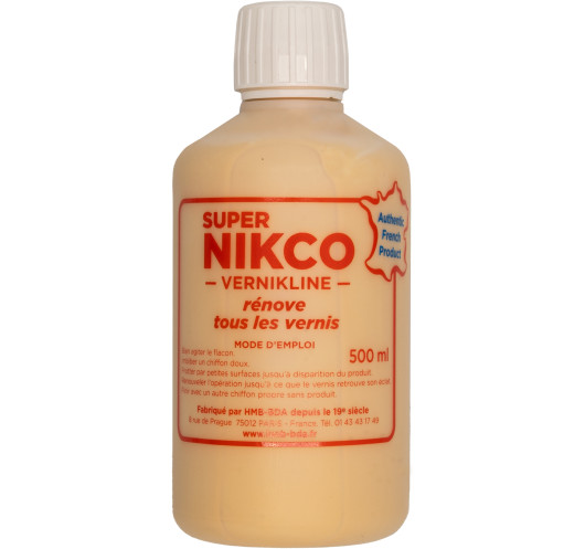 Super Nikco 500ml Nettoyant et Polish pour Vernis | Maderas Barber