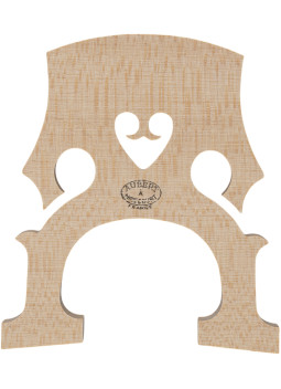 Aubert Oval Stamp French Model 90mm Cello Bridge | Maderas Barber