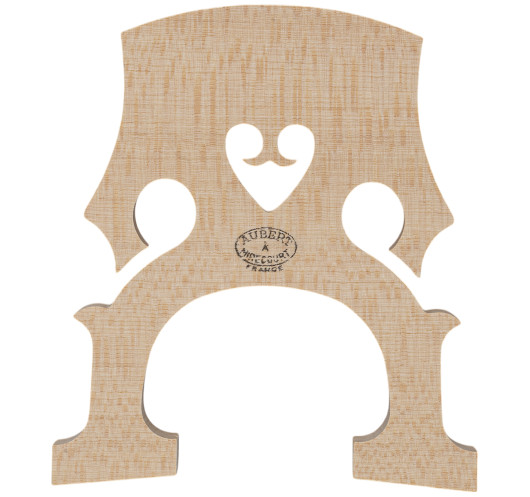Aubert Oval Stamp French Model 90mm Cello Bridge | Maderas Barber