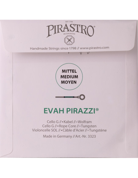 Jeu de Cordes Pirastro Evah Pirazzi pour Violoncelle | Maderas Barber