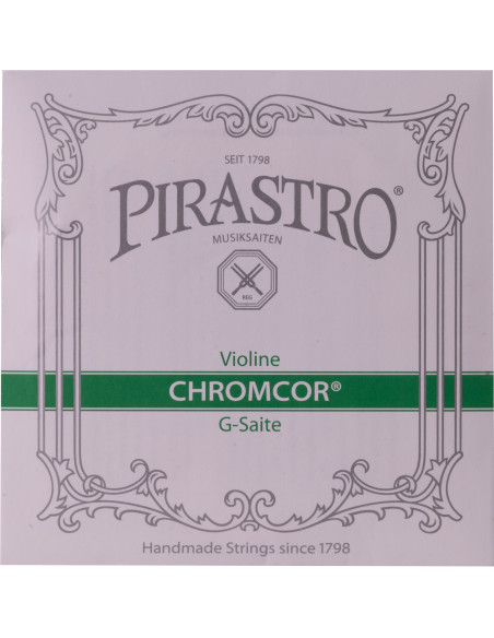 Pirastro Chromcor Violin String Set | Maderas Barber