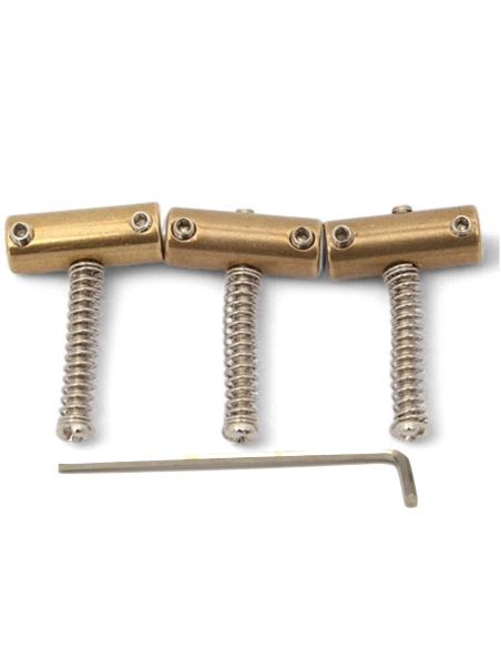 Göldo Harmonic Bridge Saddles for Telecaster | Maderas Barber