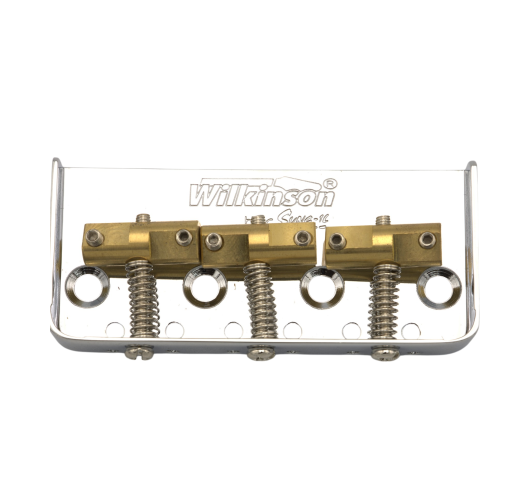 Pont pour guitare électrique Wilkinson Style-T court Chrome.