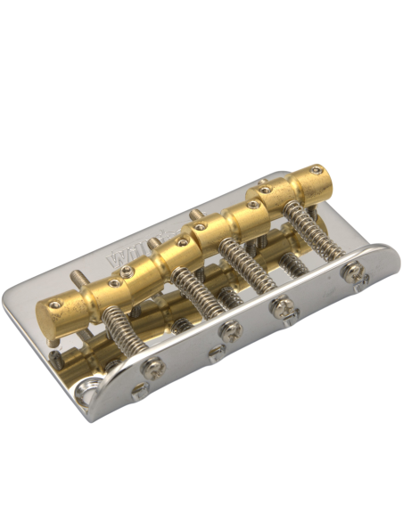 Wilkinson bridge-tailpiece 4 Strings Bass Chrome