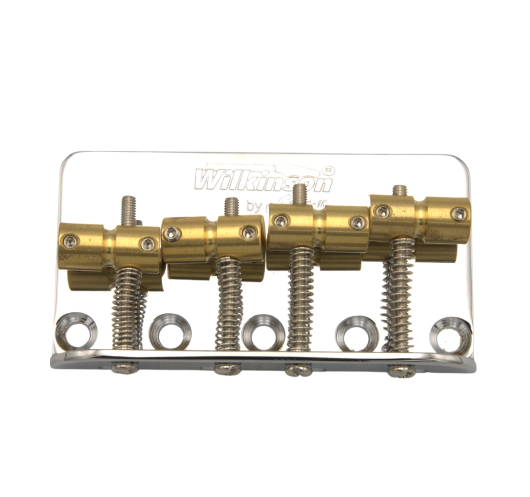 Wilkinson bridge-tailpiece 4 Strings Bass Chrome