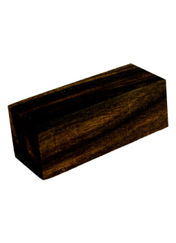 B Ebony Piece 90X40X40 mm.