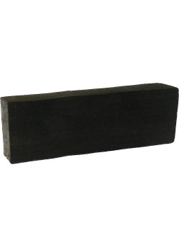 Pièce Ébène 130X40X25 mm.