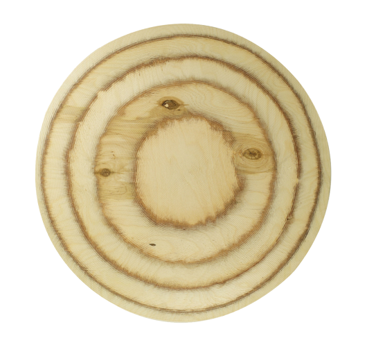 Plywood backing for Classical and Acoustic guitar with 25" radius