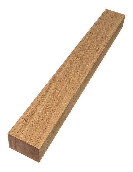 African Mahogany Block for Heel 600 x 85 x 57mm | Maderas Barber