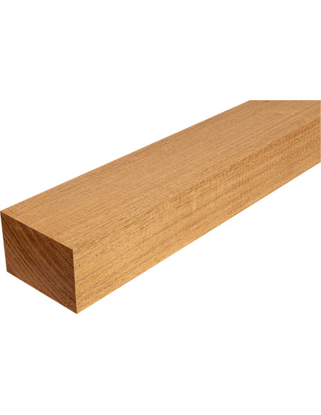 African Mahogany Block for Heel 450 x 85 x 57mm | Maderas Barber