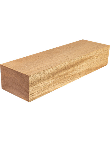 African Mahogany Block for Heel 300 x 85 x 57mm | Maderas Barber