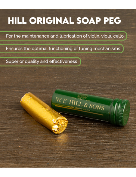Lubrifiant Pâte W. E. Hill & Sons Original Chevilles | Maderas Barber
